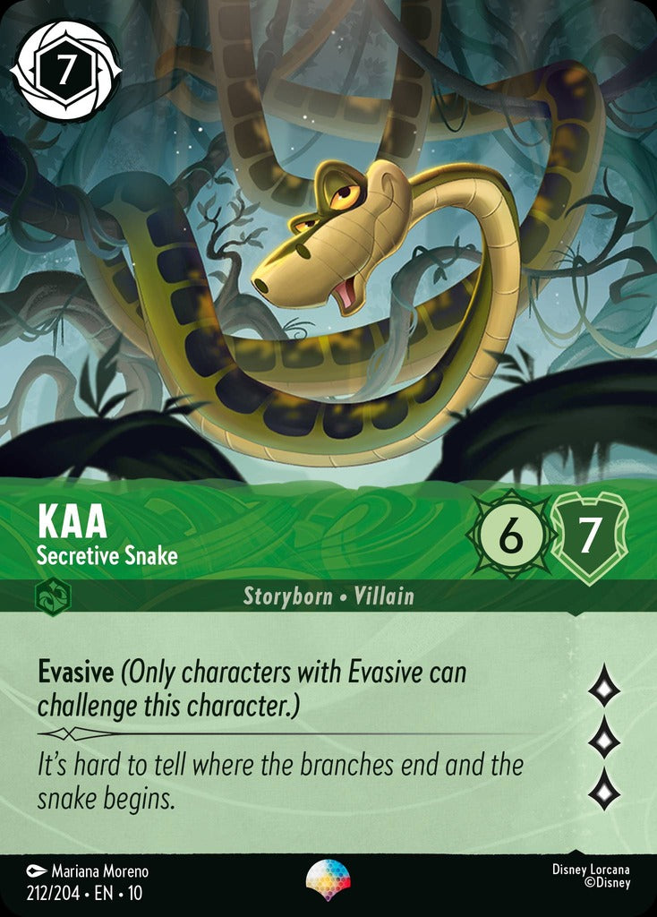 212/204·EN·10: Kaa - Secretive Snake