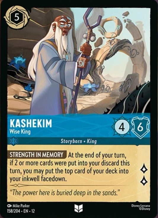 158/204-EN-12: Kashekim - Wise King