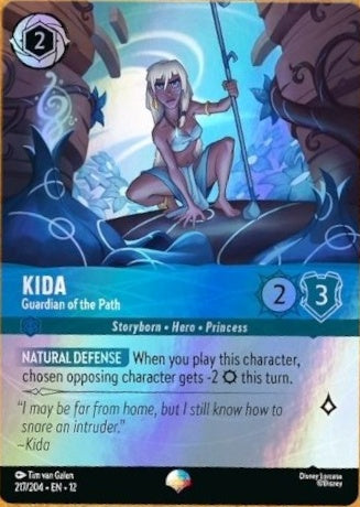 217/204-EN-12: Kida - Guardian of the Path (Alt Art) (異畫)