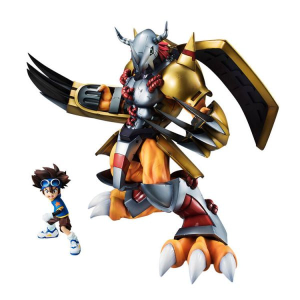 [Official Toys] - Precious G.E.M. Series Digimon Adventure Wargreymon & Taichi Yagami [P.G.E.M.]《數碼暴龍》戰鬥暴龍獸 & 八神太一[PB]