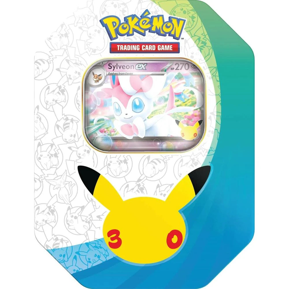 [Pre-order]English Pokemon 美版 Pokémon TCG: 30th Celebration Celebration Tin - Sylveon