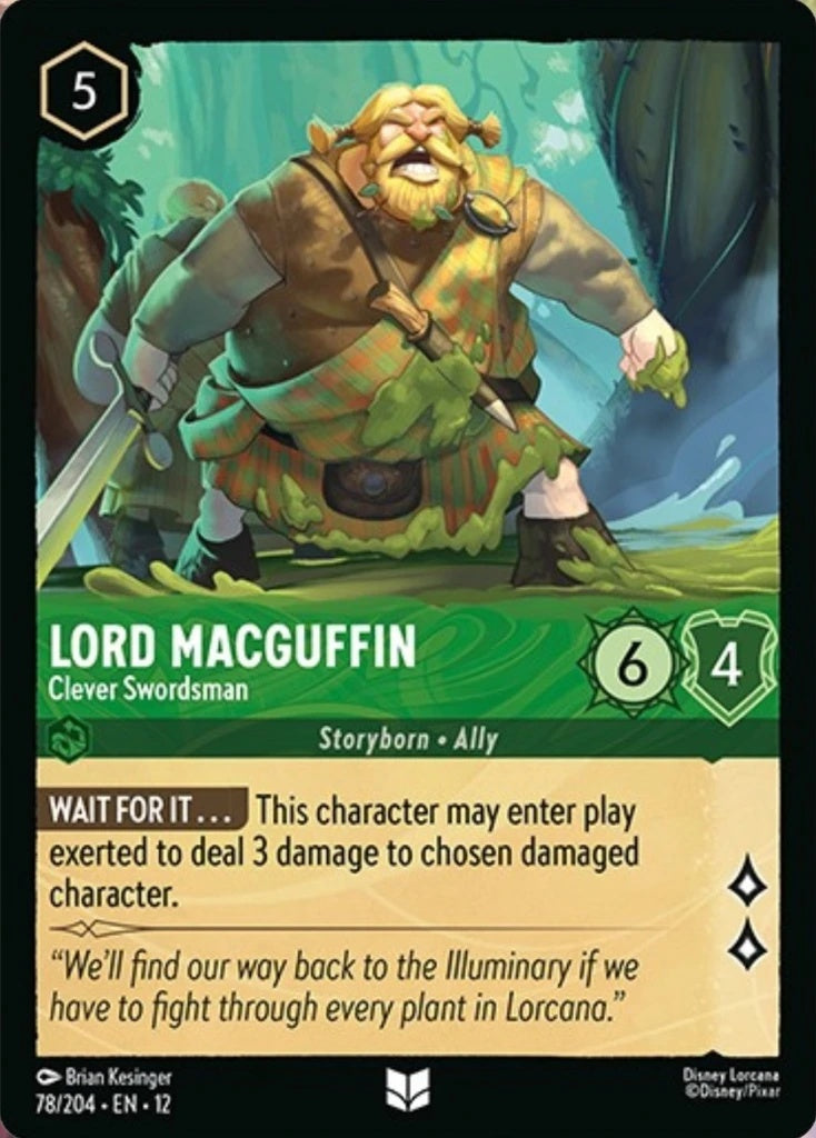 078/204-EN-12: Lord MacGuffin - Clever Swordsman