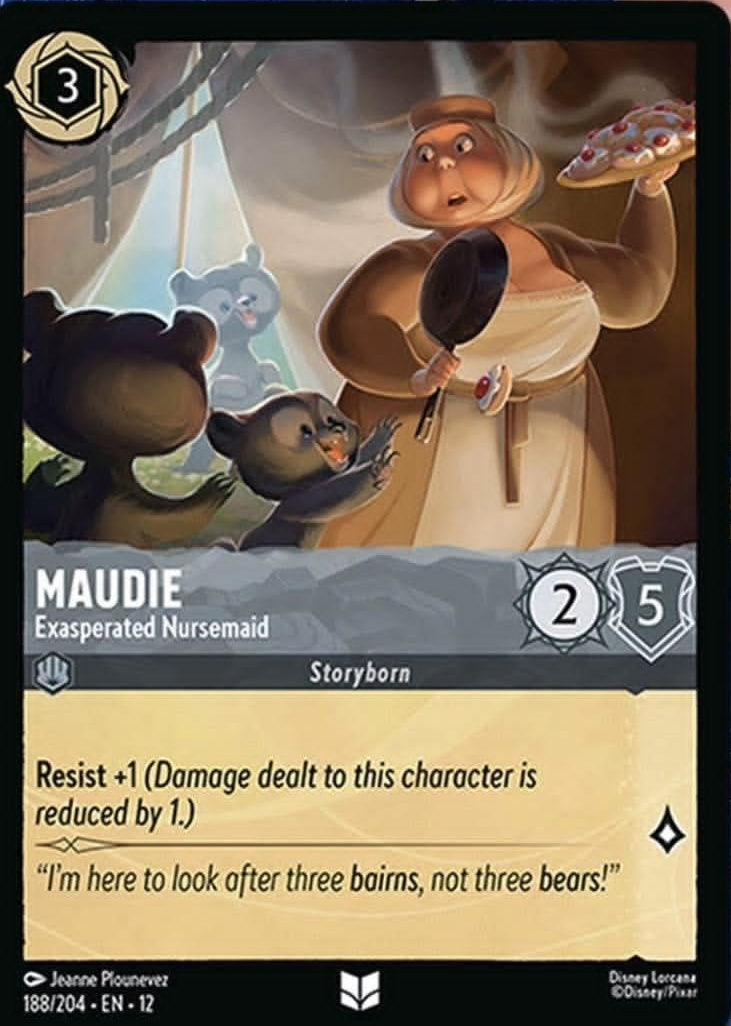 188/204-EN-12: Maudie - Exasperated Nursemaid