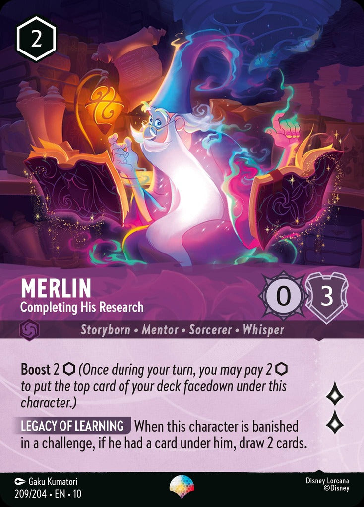 209/204·EN·10: Merlin - Completing His Research