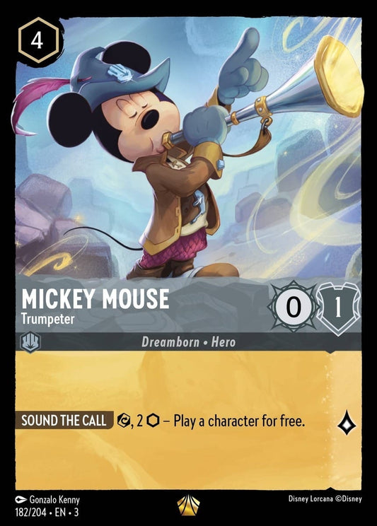 172/204-EN-9: Mickey Mouse – Trumpeter