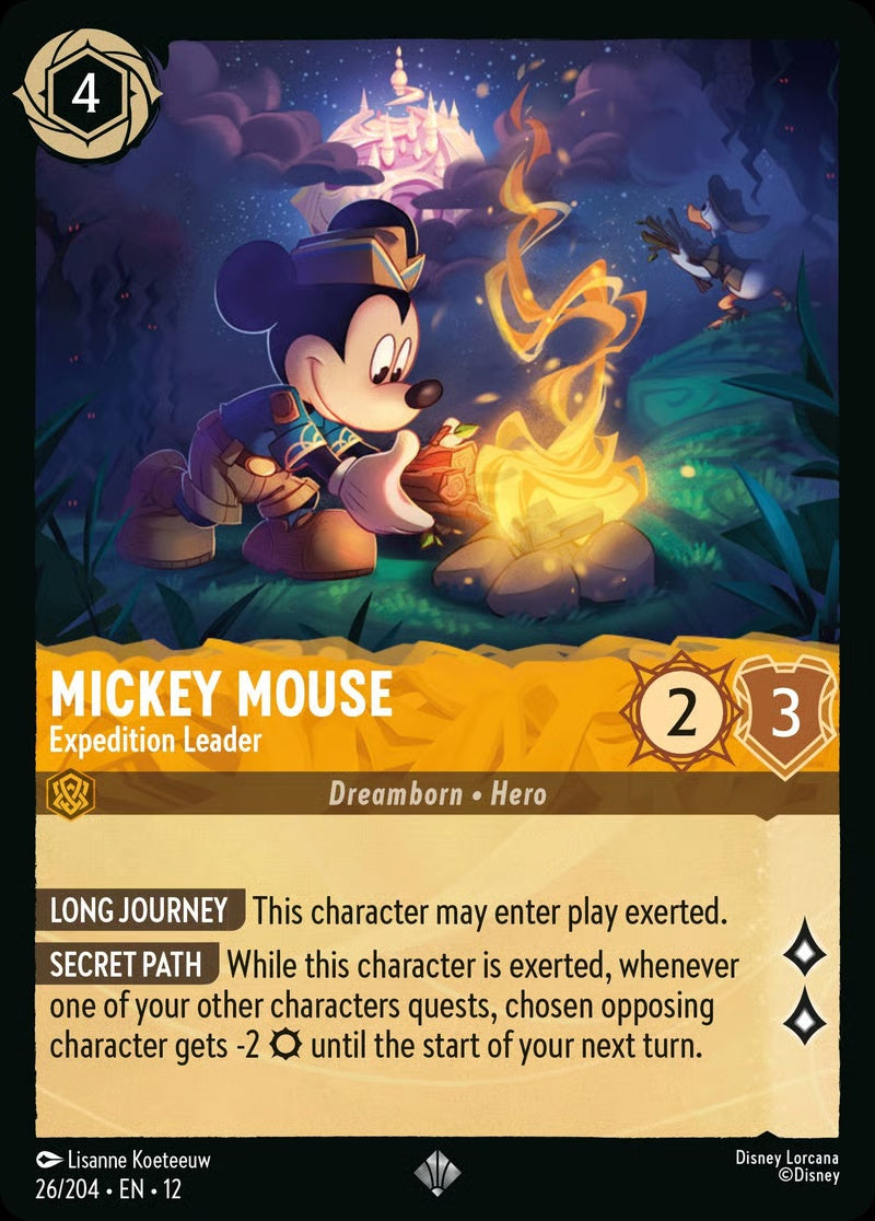 026/204-EN-12: Mickey Mouse - Expedition Leader