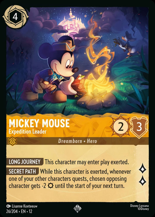 026/204-EN-12: Mickey Mouse - Expedition Leader