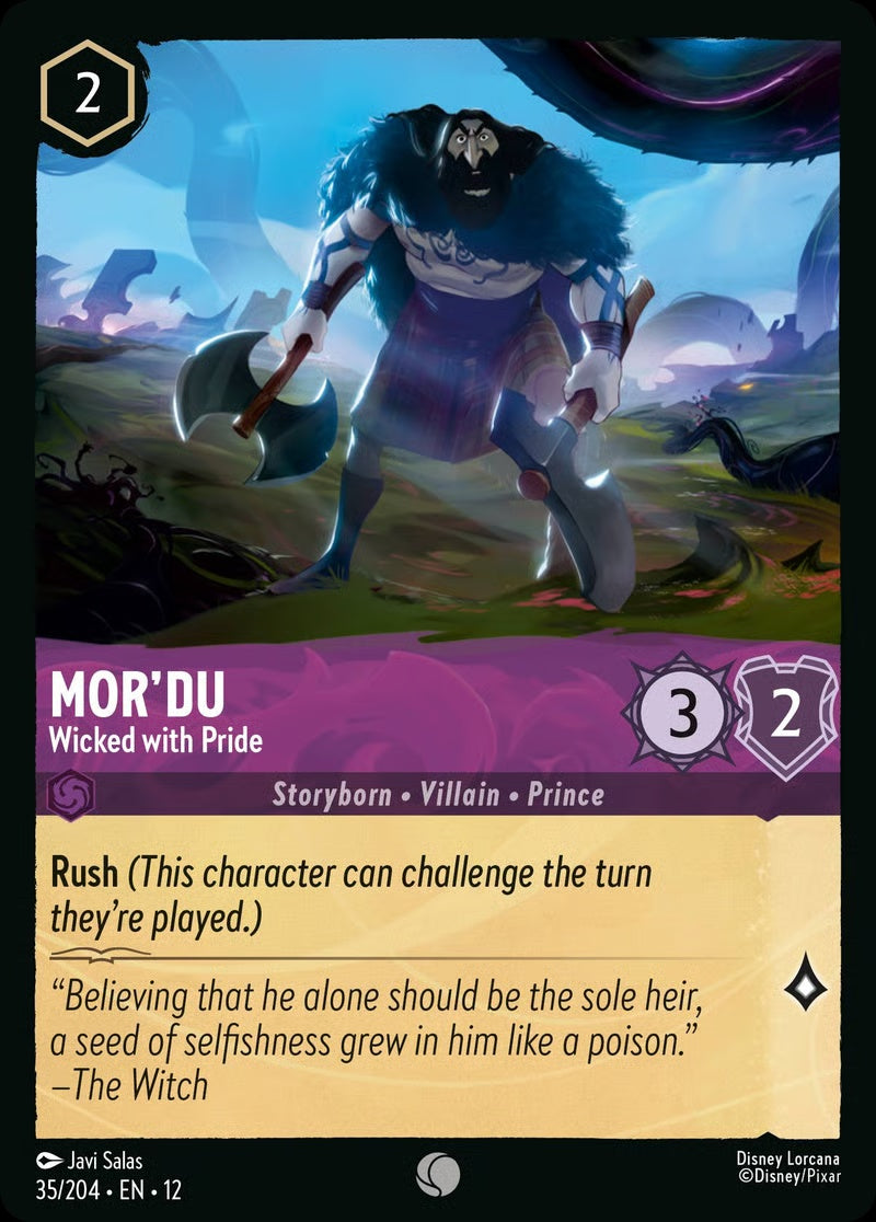 035/204-EN-12: Mor'du - Wicked with Pride