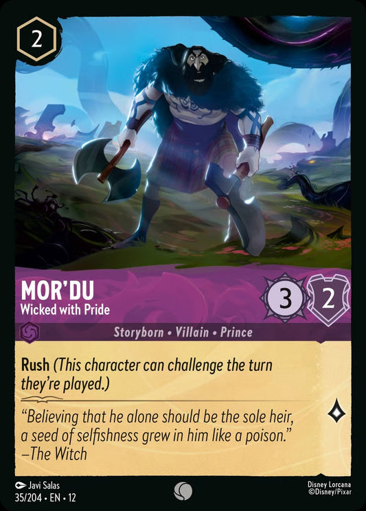 035/204-EN-12: Mor'du - Wicked with Pride