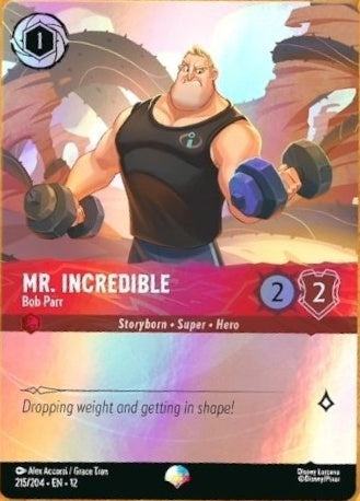 215/204-EN-12: Mr. Incredible - Bob Parr (Alt Art) (異畫)