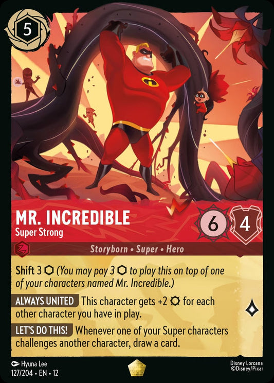 127/204-EN-12: Mr. Incredible - Super Strong