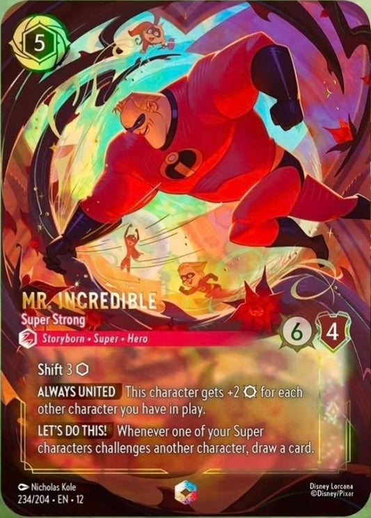 234/204-EN-12: Mr. Incredible - Super Strong (Alt Art) (異畫)