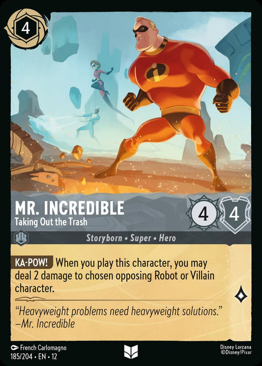 185/204-EN-12: Mr. Incredible - Taking Out the Trash