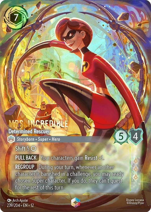 239/204-EN-12: Mrs. Incredible - Determined Rescuer (Alt Art) (異畫)