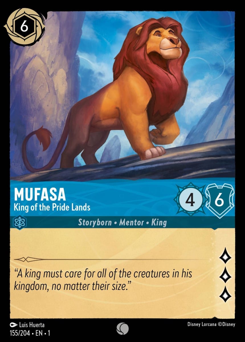 144/204-EN-9: Mufasa – King of the Pride Lands