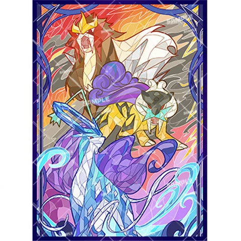 [Sleeves] Pokemon Suicune, Entei, Raikou