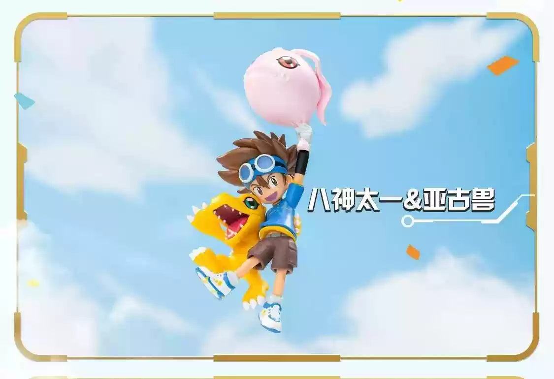 [Blind Box] BNFigure Q Digimon 01 25th Anniversary 盲盒  數碼暴龍 25周年 迷你公仔 盲盒