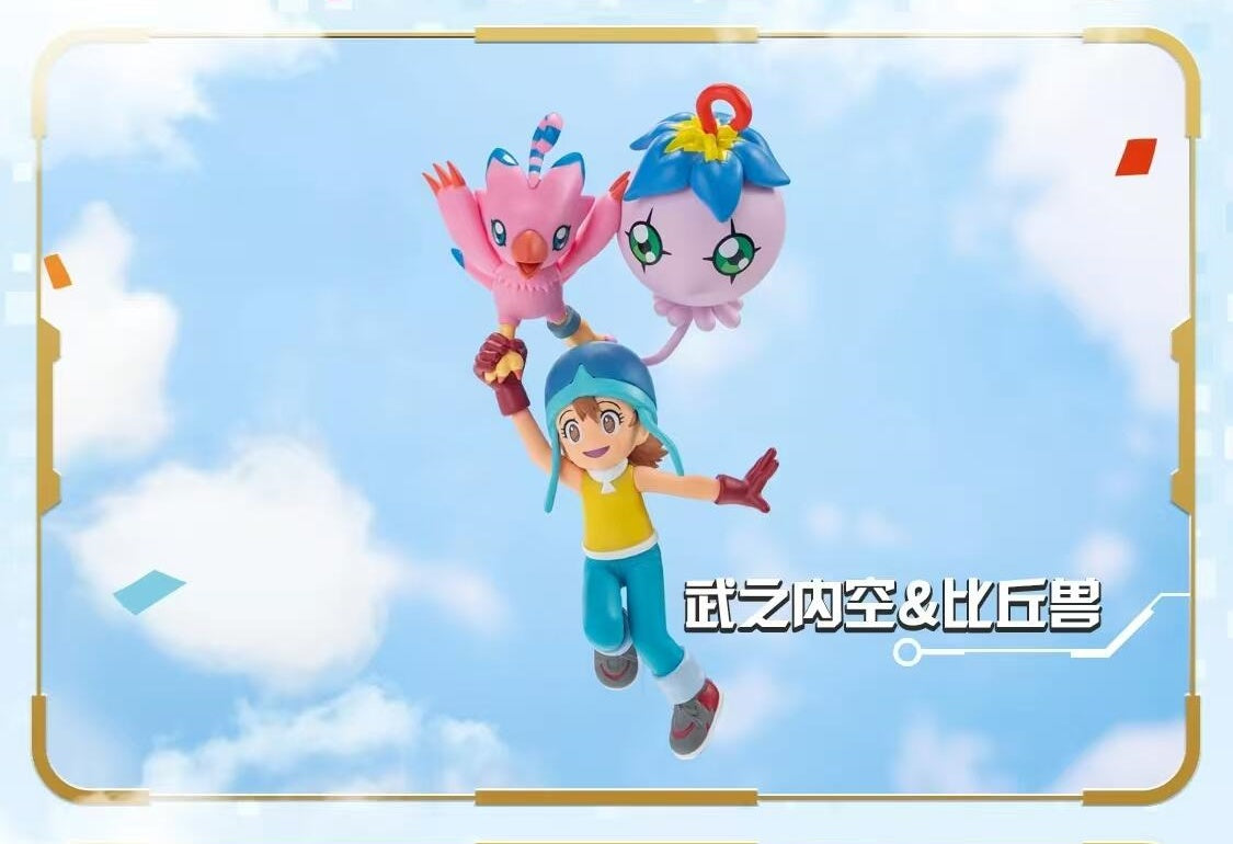 [Blind Box] BNFigure Q Digimon 01 25th Anniversary 盲盒  數碼暴龍 25周年 迷你公仔 盲盒