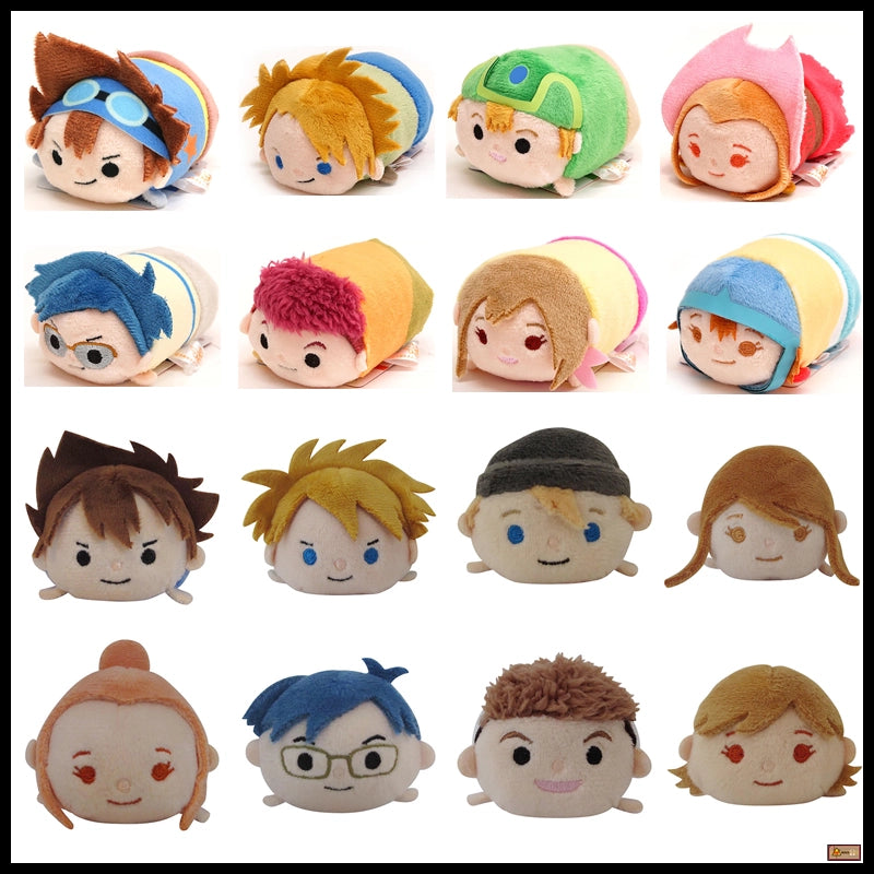 [Plush] Digimon Adventure 01 Japanese Toei Animation Tsum Tsum Plush 【デジモンアドベンチャー 01】デジデジおてだま