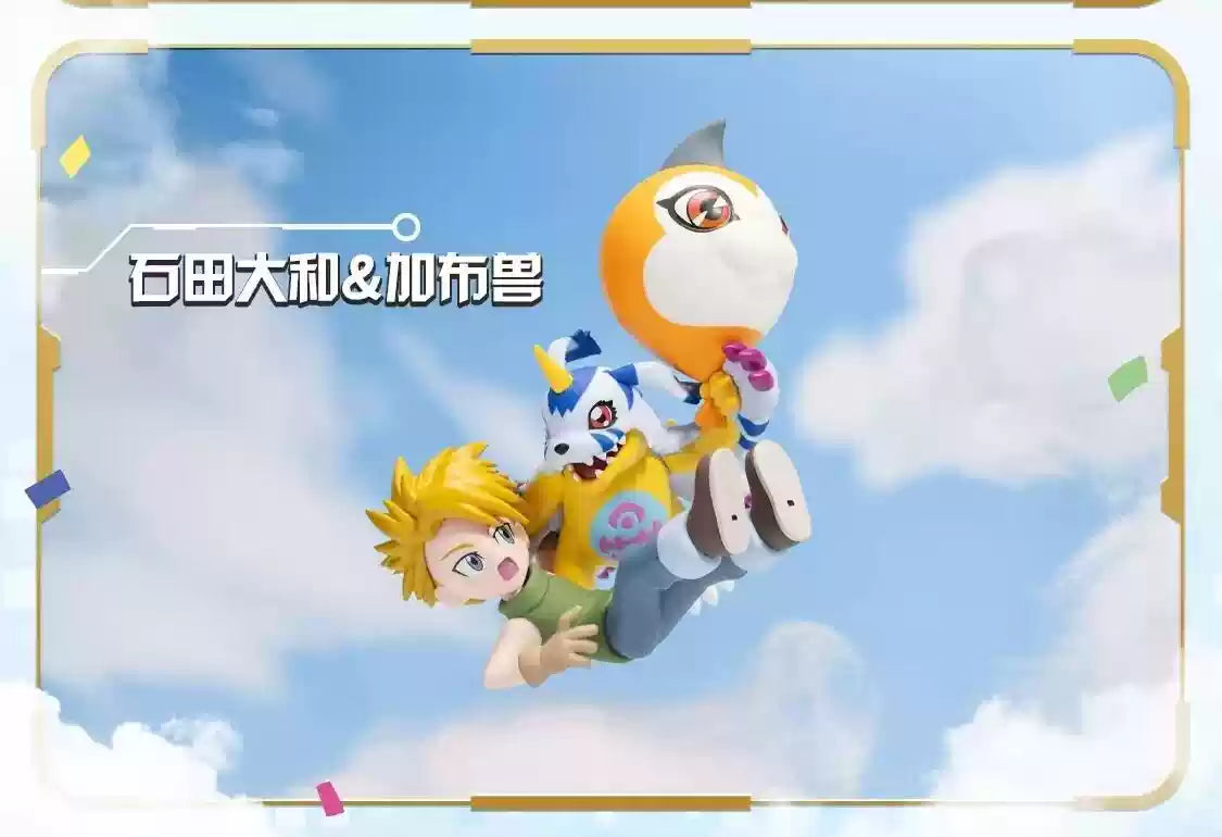 [Blind Box] BNFigure Q Digimon 01 25th Anniversary 盲盒  數碼暴龍 25周年 迷你公仔 盲盒