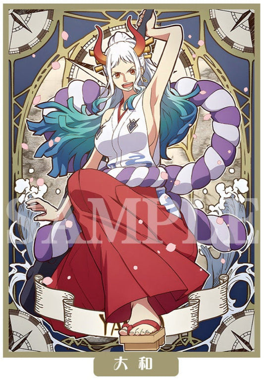 [Sleeves] One Piece Yamato - Alphonse Mucha Style