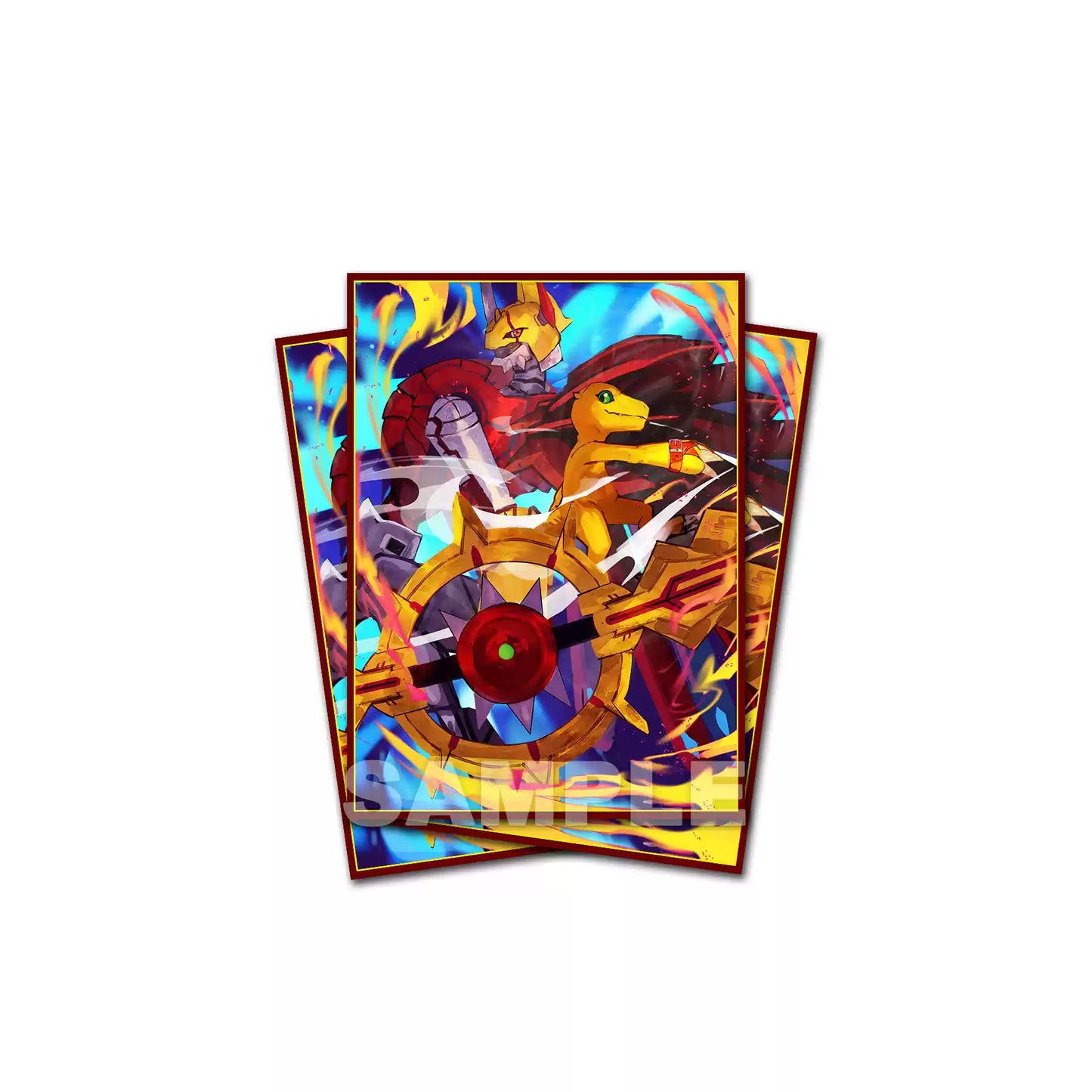 [Sleeves] Digimon Shinegreymon Rizegreymon Agumon