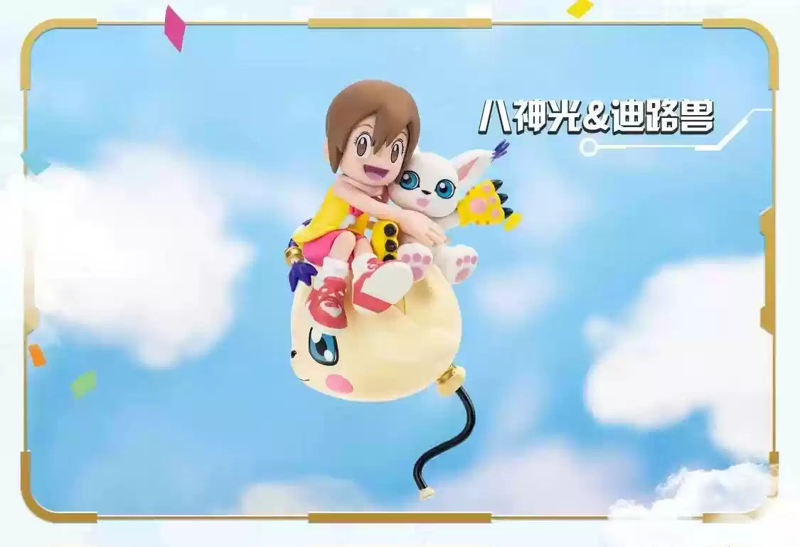 [Blind Box] BNFigure Q Digimon 01 25th Anniversary 盲盒  數碼暴龍 25周年 迷你公仔 盲盒