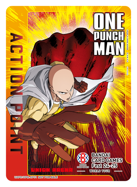 OPM-AP01 One Punch Man Action Point Card (Alt Art) (異畫) (Bandai Fest)