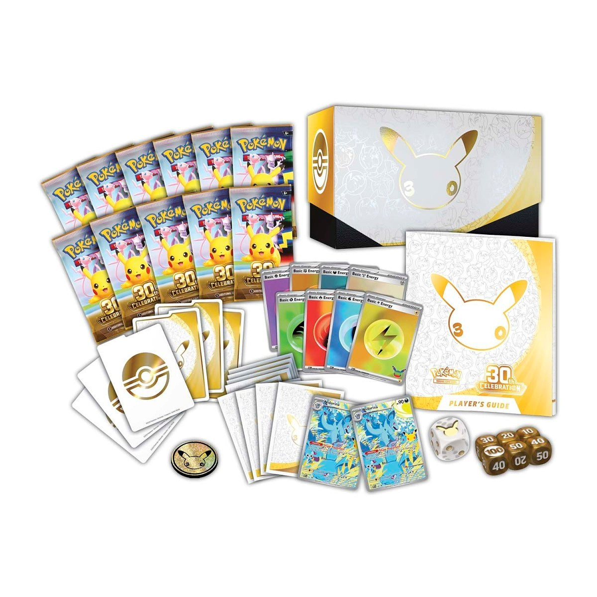 [Pre-order] English Pokemon 美版 Pokémon TCG: 30th Celebration Pokemon Centre Elite Trainer Box