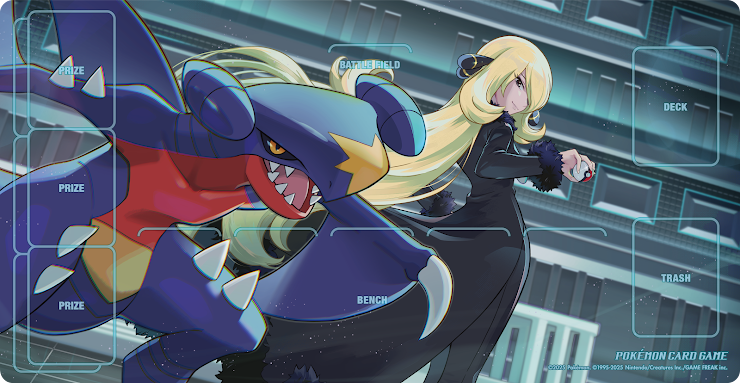 [In-Stock] Pokemon Playmat - Cynathia 寶可夢橡膠對戰桌墊 - 竹蘭