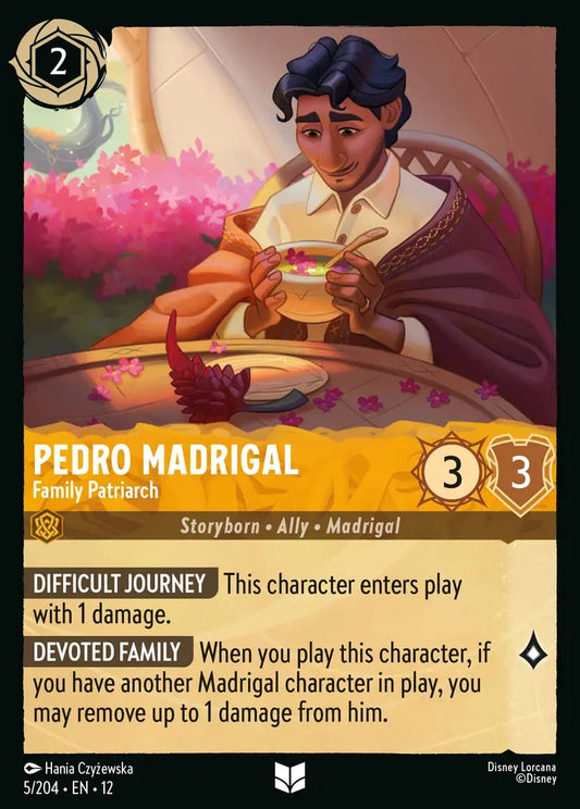 005/204-EN-12: Pedro Madrigal - Family Patriarch