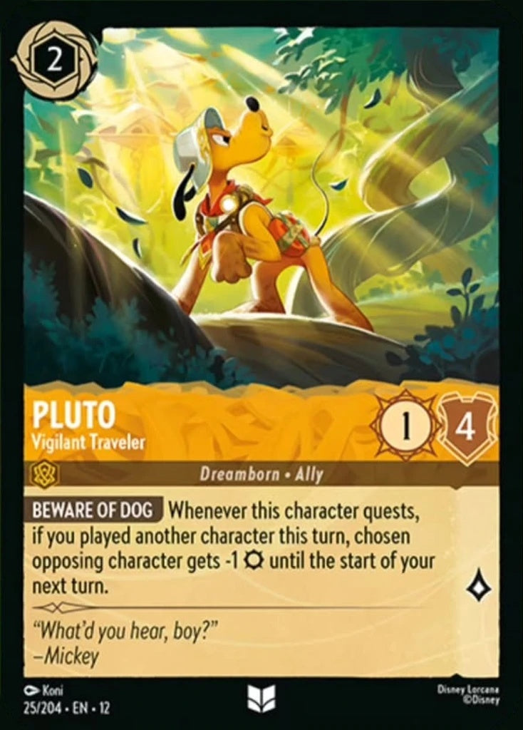 025/204-EN-12: Pluto - Vigilant Traveler