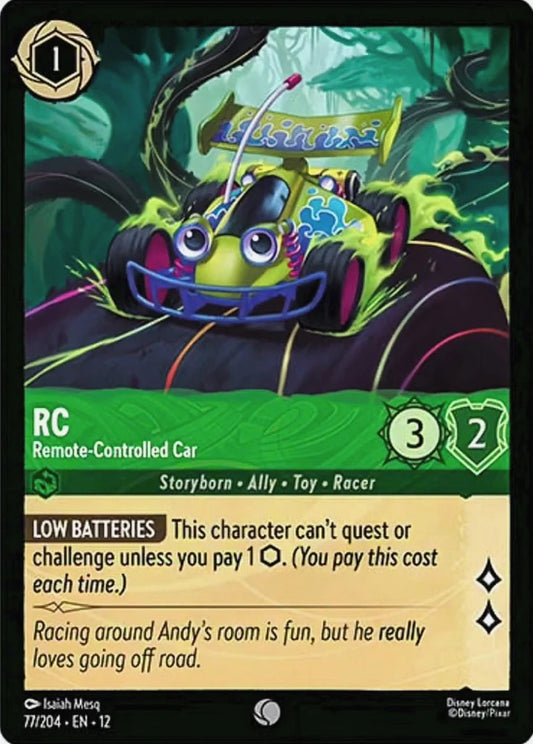 077/204-EN-12: RC - Remote‐Controlled Car