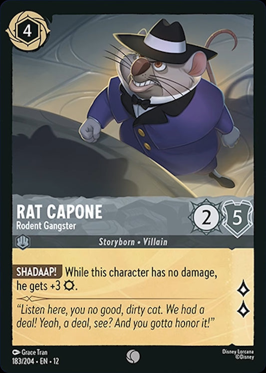 183/204-EN-12: Rat Capone - Rodent Gangster