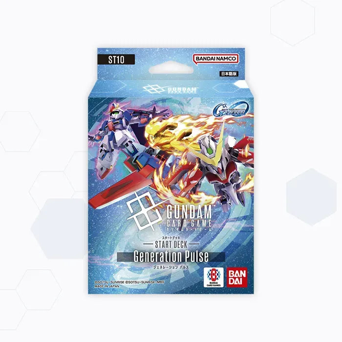 [ST-10] GUNDAM Card Game Starter Deck G Generation Eternal Generation Pulse [ST10] 高達卡牌遊戲 起始卡組 SD高達G世代永恆