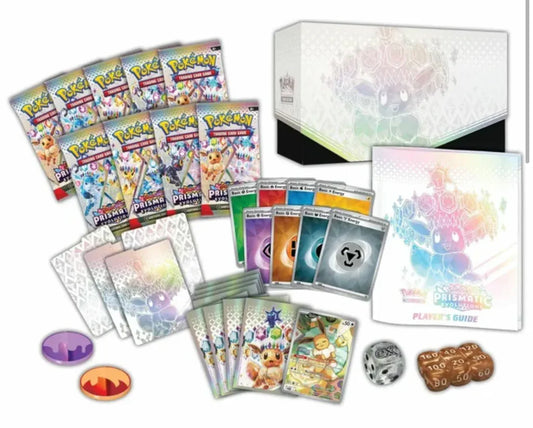 [Pre-order][SV8.5] English Pokemon 美版  Prismatic Evolutions Elite Trainer Box