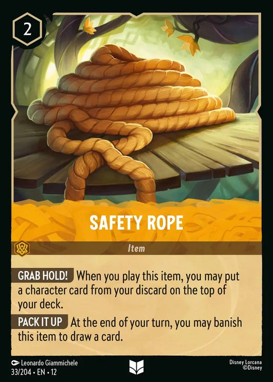 033/204-EN-12: Safety Rope