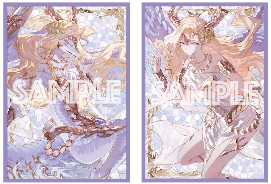 [PRE-ORDER] [Bundle Design - 2 Sets] EATOS card Sleeve 2/24-25台灣FF U07/U08 - (Saffira / サフィラ  - YuGiOu / 遊☆戯☆王)