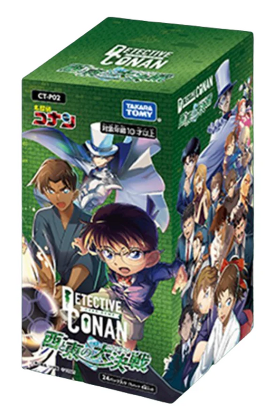 [CT-P02] BOX CASE Detective Conan 名偵探柯南 Contact Between West and East 西與東的大對決 Box