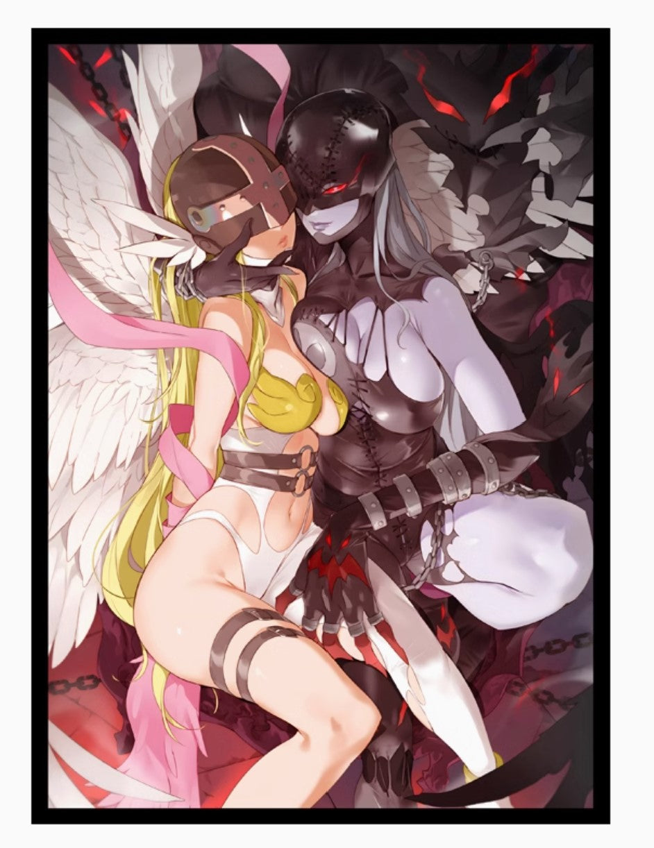 [Sleeves] Digimon AngeWomon & LadyDevimon (Laser Gloss)