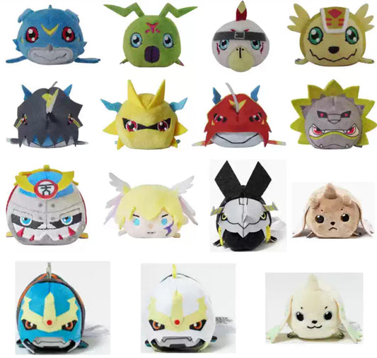 [Plush] Digimon Adventure 02 The Beginning Japanese Toei Animation Tsum Tsum Plush 【デジモンアドベンチャー 02】デジデジおてだま