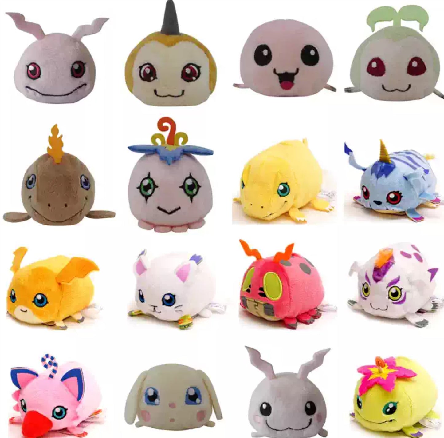 [Plush] Digimon Adventure 01 Japanese Toei Animation Tsum Tsum Plush 【デジモンアドベンチャー 01】デジデジおてだま