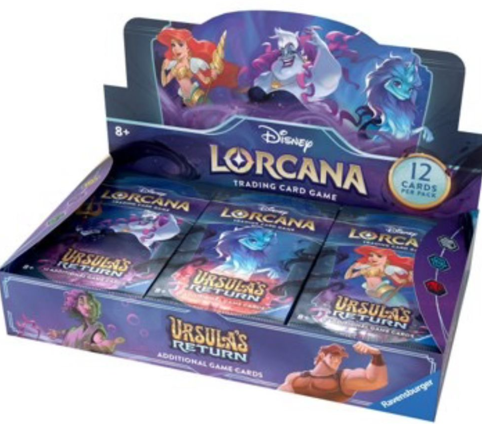 Set 4 Ursula's Return | Disney Lorcana by Ravensburger ENGLISH Booster Pack Box Case