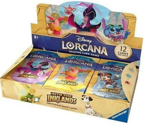 Set 3 Into the Inklands | Disney Lorcana by Ravensburger ENGLISH Booster Pack Box Case