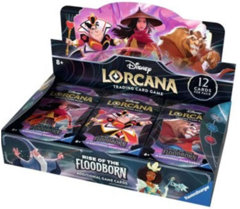 Set 2 Rise of the Floodborn | Disney Lorcana by Ravensburger ENGLISH Booster Pack Box Case