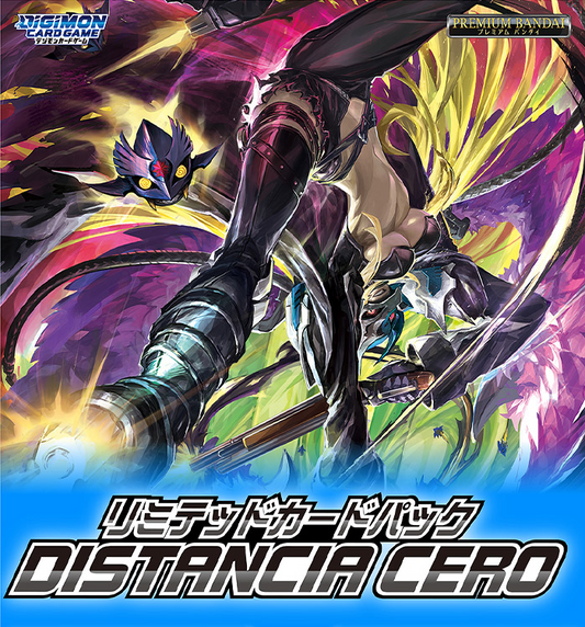 [Pre-Order] [LM-09] - DIGIMON CARD GAME LIMITED CARD PACK DISTANCIA CERO [LM-09] 數碼暴龍咭牌遊戲 限定咭包 第九彈 (JP) SEALED BOOSTER BOX / CASE / PACK  卡盒 / 完箱