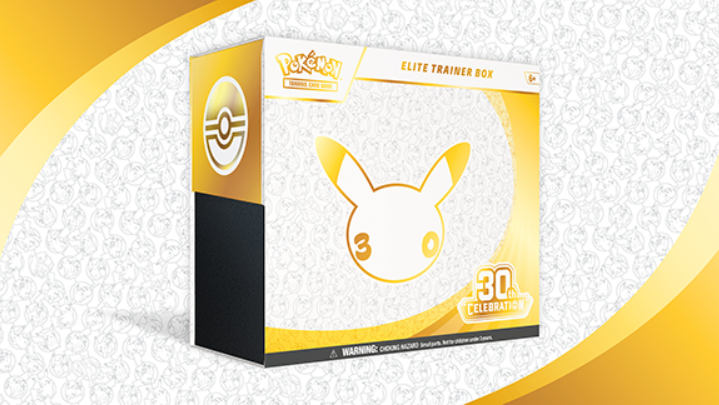 [Pre-order]English Pokemon 美版 Pokémon TCG: 30th Celebration Elite Trainer Box