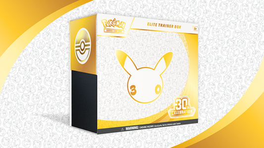 [Pre-order]English Pokemon 美版 Pokémon TCG: 30th Celebration Elite Trainer Box