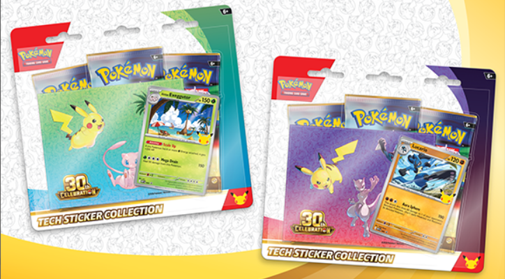 [Pre-order]English Pokemon 美版 Pokémon TCG: 30th Celebration Tech Sticker Collection