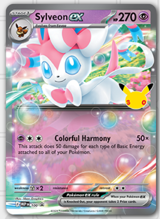 [Pre-order]English Pokemon 美版 Pokémon TCG: 30th Celebration Sylveon ex Box